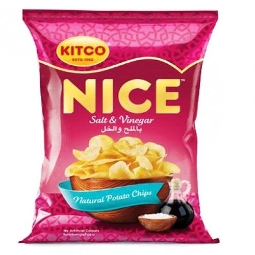 Kitco Nice Potato Chips Salt and Vinegar 26g