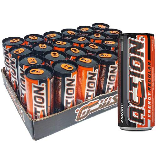 Action Original Energy Drink 250ml 24Pcs 1Carton
