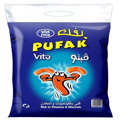 فيكو بفك فيتو بنكهة الجبنة الطبيعة 22جم 20حبة