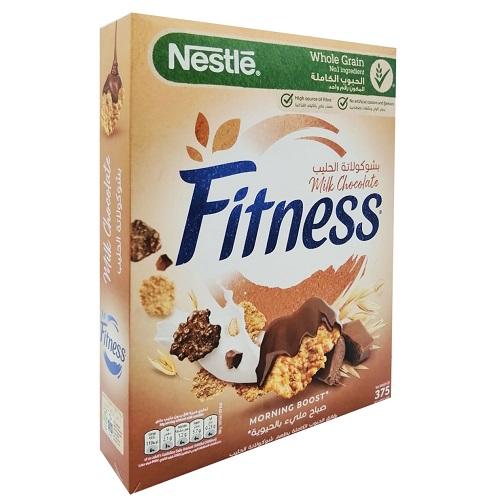 Nestle Fitness Cereals Whole Grain Milk Chocolate Flavor 375g