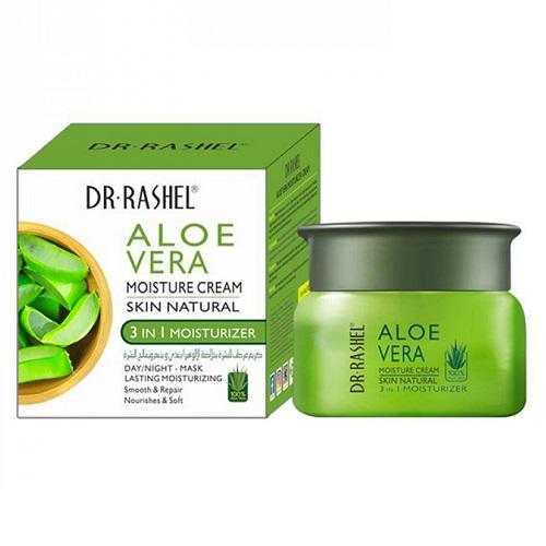 Dr Rashel Aloe Vera Moisturizing Cream Skin Natural and 3 in1 50ml