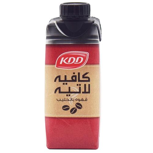 كي دي دي كافيه لاتية قهوة بالحليب 250مل
