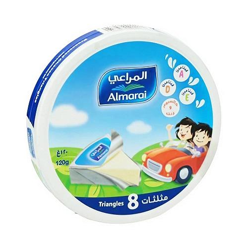 Almarai Triangles Cheese 8Pcs 120g
