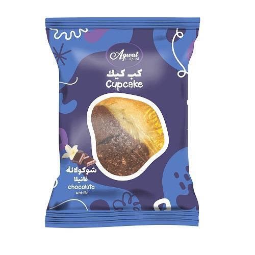 اقوات كب كيك شوكولاتة وفانيلا 45جم