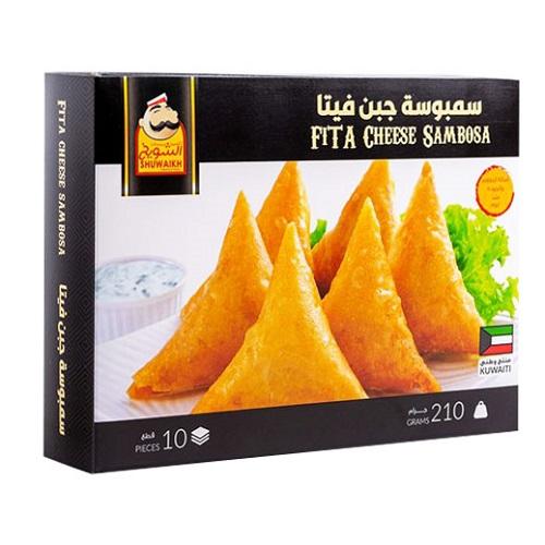 Shuwaikh Pastries Fita Cheese Samosa 10Pcs 210g