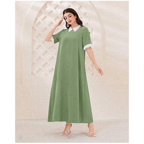 دراعة بياقه اخضر XL