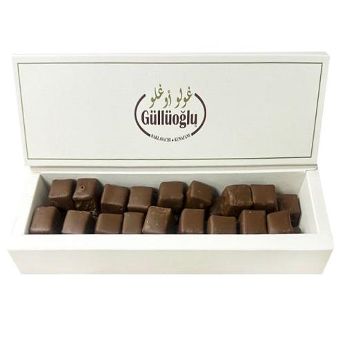 Gulluoglu Turkish Halkum Dessert Covered with Chocolate 350g
