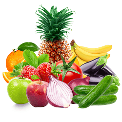 الخضراوات والفواكة 