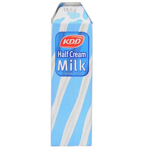 كي دي دي حليب نصف الدسم طويل الامد 1لتر