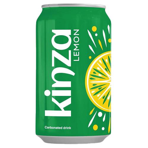 Kinza Carbonated Drink Lemon Flavor 360ml