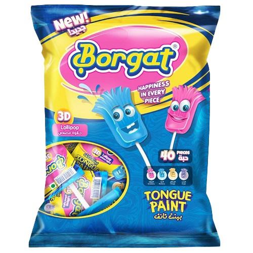 Borgat Lollipop Candy Toothbrush Shaped 40Pcs