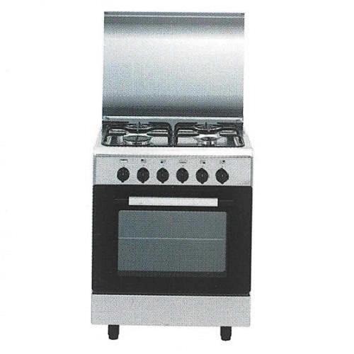 فلاميغاز طباخ غاز 4شعلة 55×40سم فضي موديل رقم.EB-5540S