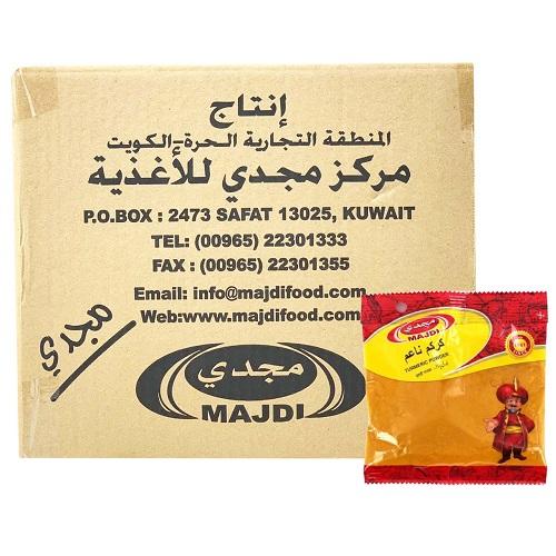 مجدي كركم 90جم 60حبة 1كرتون
