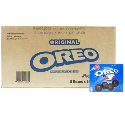 Oreo Original Biscuits with Vanilla Filling 38g 8Packet 1Carton