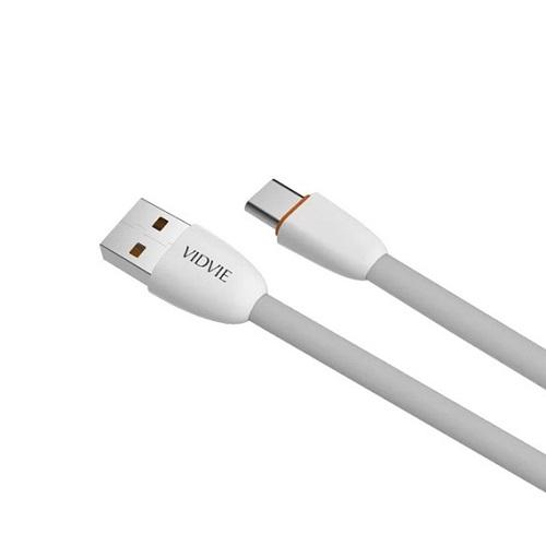 فيدفي كايبل منفذ USB الي منفذ تايب سي ابيض موديل رقم.CB411