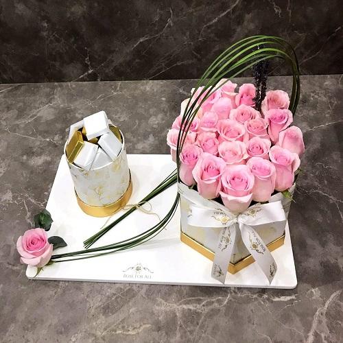 صينية الوردي الفاتح