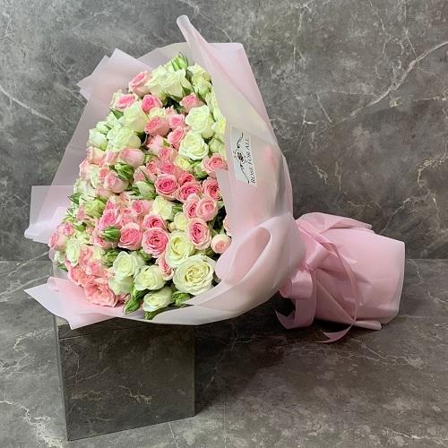  وردي وابيض 40