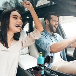 حامل اكواب السيارة متعدد الاستخدامات 5في1
