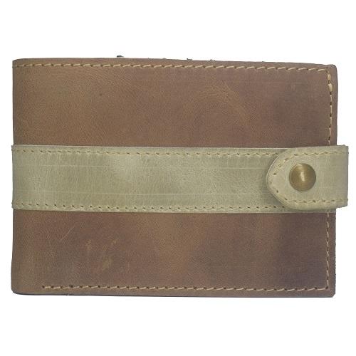 Men Wallet Brown Model No.MW-GL-BRN-009