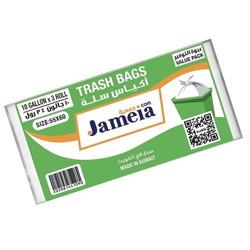 Jameia Trash Bags 55x60cm 10Gallon 90Bags