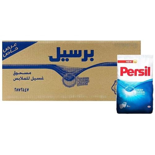 برسيل مسحوق الغسيل للغسالة العادية 6كجم 2حبة 1كرتون