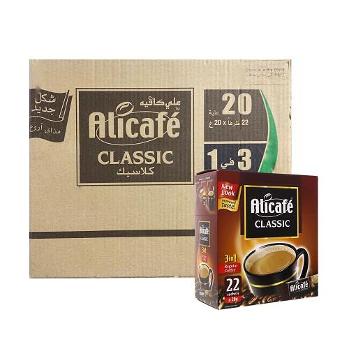 Ali Cafe Classic Coffee 3in1 20g 22Bags 20Pcs 1Carton