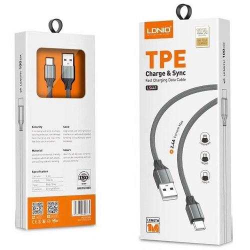 لدنيو كايبل شحن Type C موديل رقم.LS441