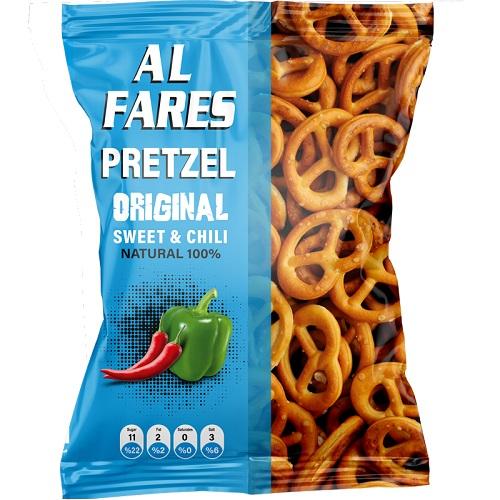 Alfares Pretzel Sweet and Chili Flavor 30g