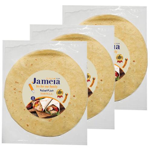 Jameia Tortilla Bread 5Slice 450g 3Pcs
