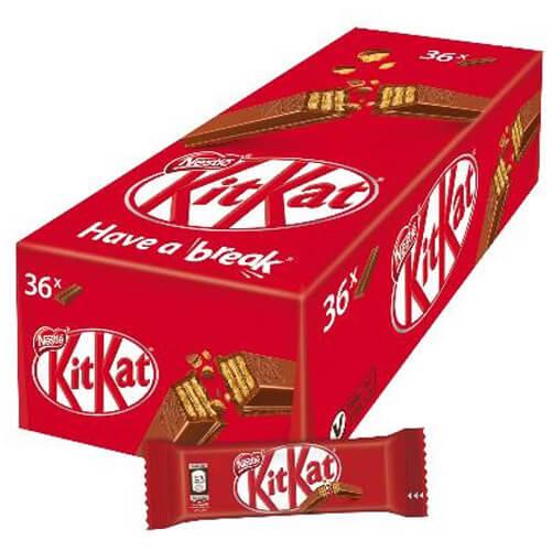 كيت كات شوكولاتة 2اصبع 17.7جم 36حبة