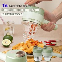 Food Chopper 4in1 Rechargeable