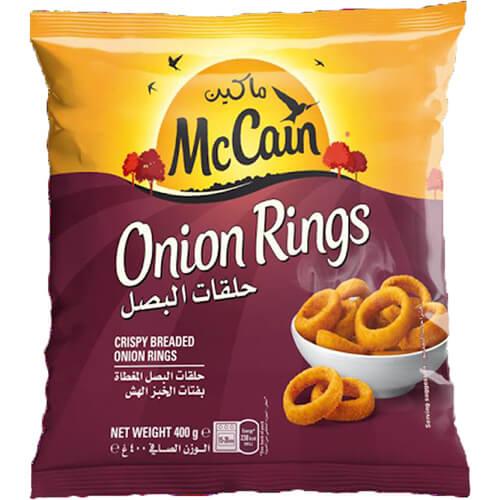 Mccain Onion Rings Crispy 400g