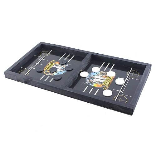 Al Shqardi Wooden 2Players Puck Game Assorted 60x30cm