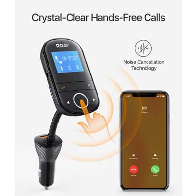 Anker Roav Smart Charge F3 Bluetooth FM Transmitter and Charger Model No.R5132Z11