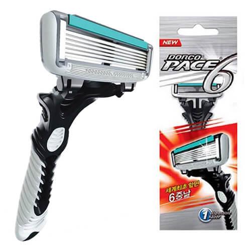 Dorco 6Blades High Quality Six Blade Razor Shaving System