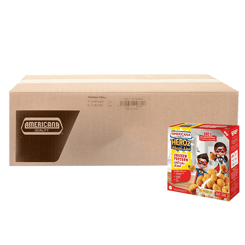 Americana Chicken Popcorn 400g 18Pcs 1Carton