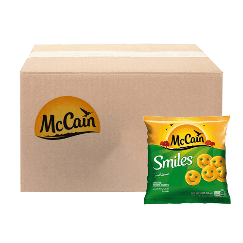 Mccain Potato Smile 750g 12Pcs 1Carton