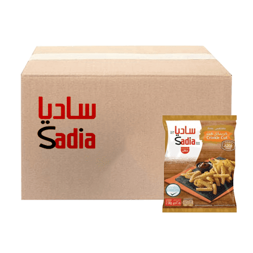 ساديا بطاطس كرينكل كت 2.5كجم 4حبة 1كرتون