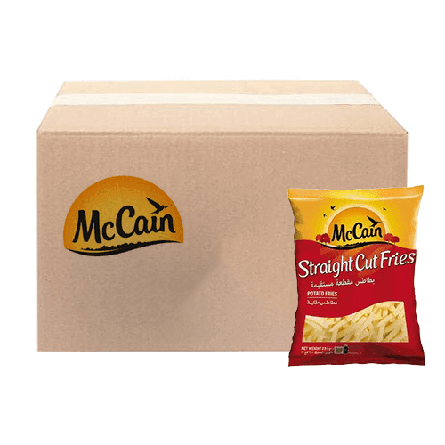 Mccain Long And Thick Frozen Potatoes 2.5kg 5Pcs 1Carton