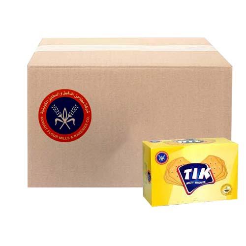 Kfm Salted Tech Biscuits 22g 36Pcs 12Packet 1Carton