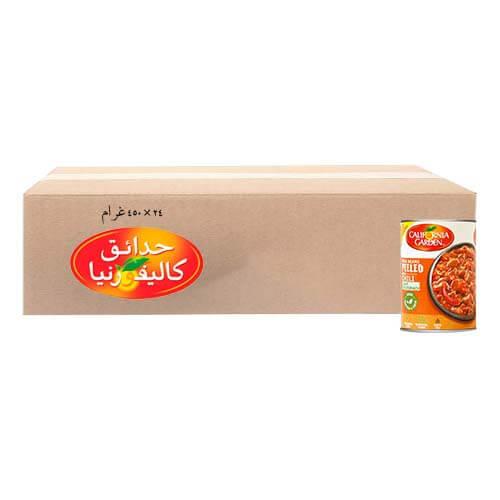California Garden Peeled Fava Beans with Chili 450g 24Pcs 1Carton