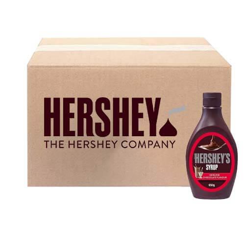 Hersheys Chocolate Syrup 650g 12Pcs 1Carton