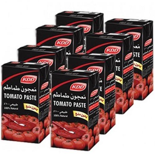 كي دي دي معجون طماطم 135جم 8حبة