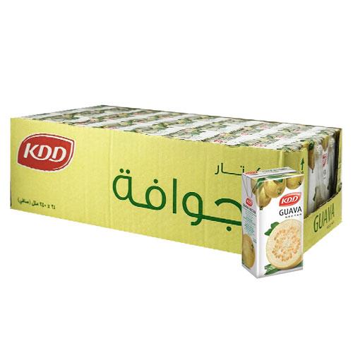 KDD Guava Juice 250ml 24Pcs