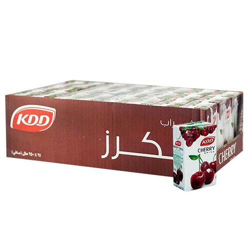 كي دي دي عصير الكرز 250مل 24حبة