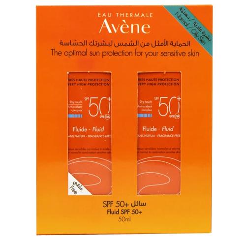 افين سن كير كريم سائل معامل حماية50+ من غيرعطر 50مل 1+1مجانا
