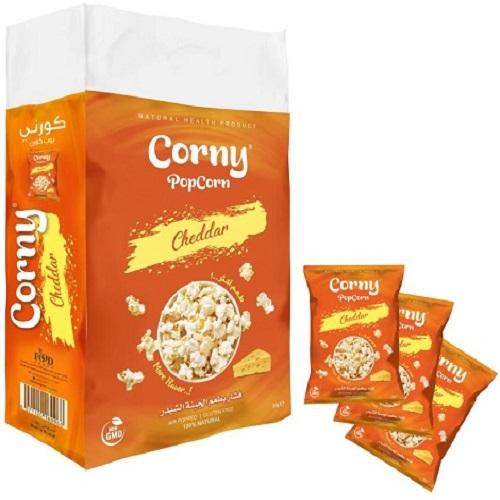 Corny Popcorn with Cheddar Cheese 25g 10Pcs
