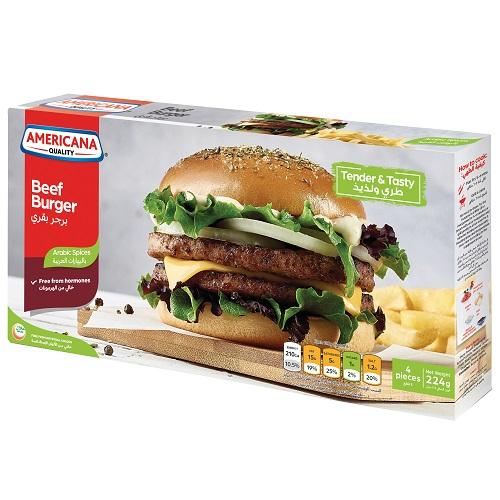 Americana Burger Arabic Spices 4Pcs 224g