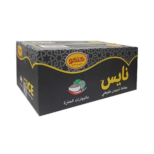 كتكو نايس شيبس بالبهارات الحارة 22جم 20حبة