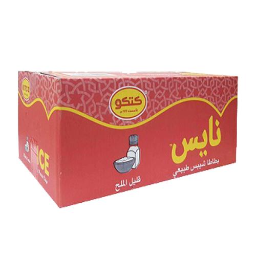 كتكو نايس شيبس قليل الملح 22جم 20حبة